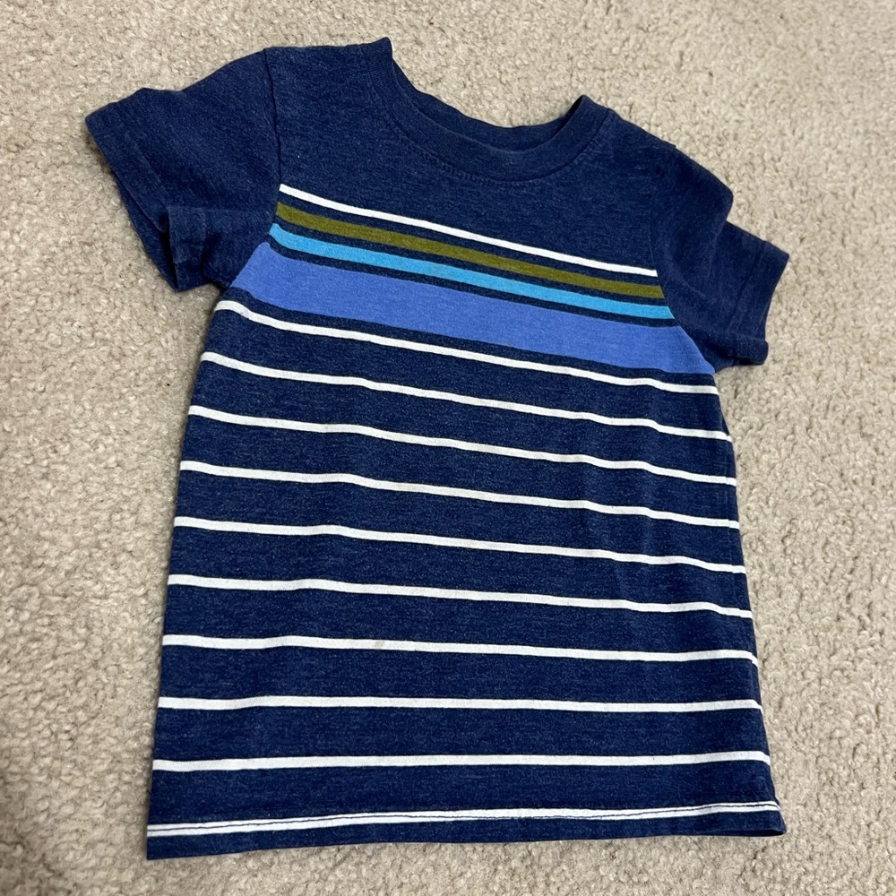 CAT AND JACK Toddler Boys Striped Top